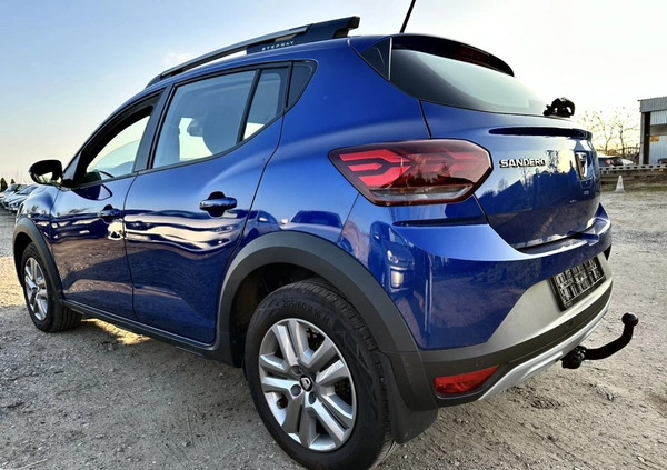 Dacia Sandero Stepway cena 54900 przebieg: 7915, rok produkcji 2021 z Żory małe 497